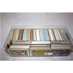 Box of Collectible Sports Trading Cards