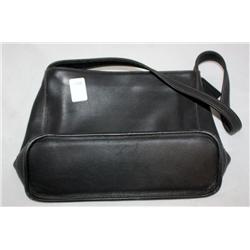 Black Coach Leather Handbag
