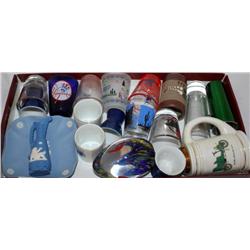 Box Lot of Misc. -- 1 is a Wedgewood