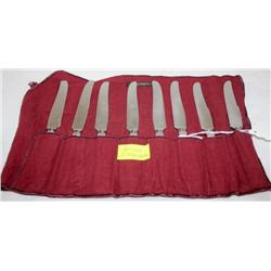 8pcs. Sterling Silver Manchester knives
