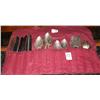 Image 2 : Sterling Silver Silverware Set Over 40 OZ
