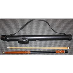 Pool Cue & Case