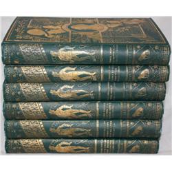 6 Vintage Charles Dickens Books