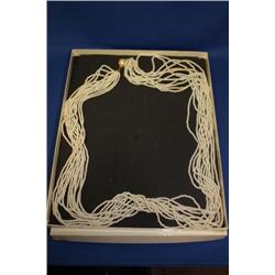 3 Small Pearl, Necklace Sets In Boxes