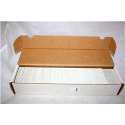 Box of Collectible Sports Trading Cards
