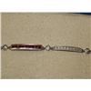 Image 2 : 2.00Ctw Diamonds & Burmese Ruby Tennis Bracelet