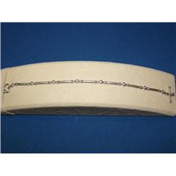 1.00Ctw Diamonds Fashion Ladies Toggle Bracelet