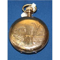 1920's Working Elgin Hunter Case Pocket Watch