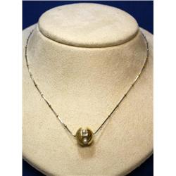 Ocean Pearl Necklace 2 Tone