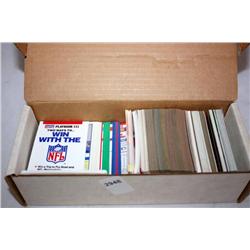 Box of Collectible Sports Trading Cards