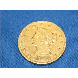 1848 $10 Dollar Gold Piece