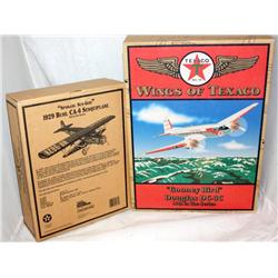Lot of 2 Wings of Texaco Collectible Models in Box
