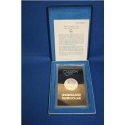 Gold Coin, Uncirculated CC Eagle, Silver Eagle