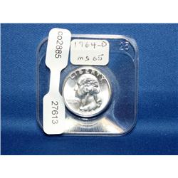 1964-D Uncirculated MS65 Quarter