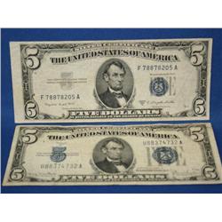 5 Dollar Silver Certificate Times the Money