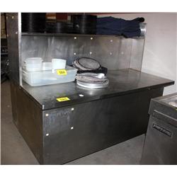 Double Sided Stainless Prep Table