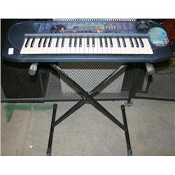Yamaha Keyboard w/ Stand & Power Supply