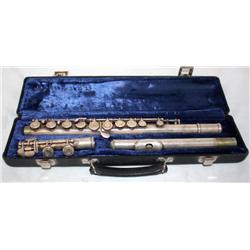 Bundy Flute in a Gemeinhardt Case
