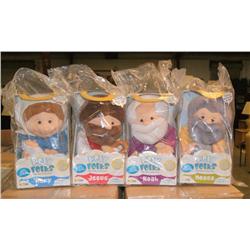 Pallet of Holy Folks Plush Talking Dolls