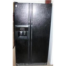 Black Side by Side Refrigerator
