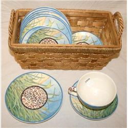 Basket of Gian Tableware