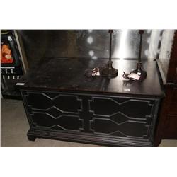 Dark Wood Chest