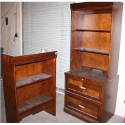 Lot of 2 Shelf Cabinets