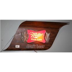 Miller Lighted Sign