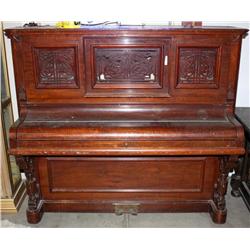 Antique Brown & Simpson Piano