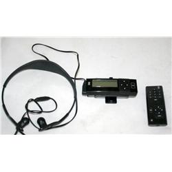 XM Satellite Radio,  Remote, and  Headset