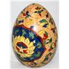 Image 1 : Hand Painted 8" Pottery Egg