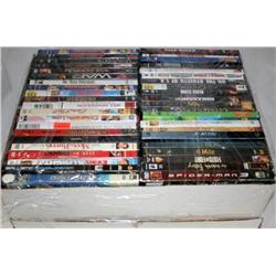 Box of over 40 DVDs