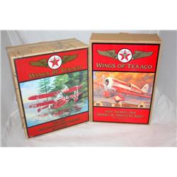 Lot of 2 Wings of Texaco Collectible Models in Box