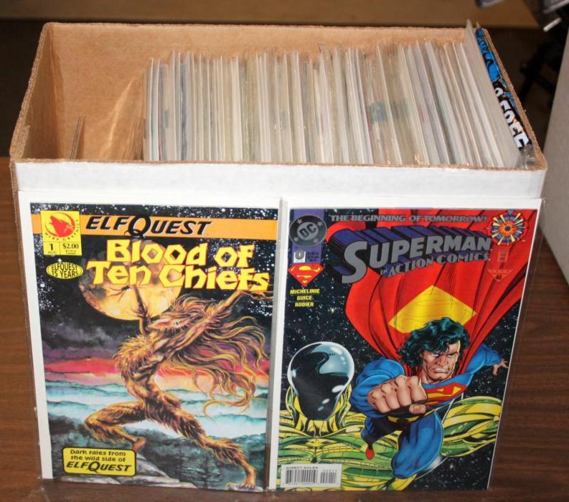 Box of Collectible Comic Books
