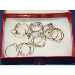 Lot Of Costume Rings