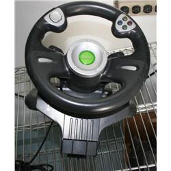 MISC LOT OF RACING VIDEO GAME CONTROLLERS