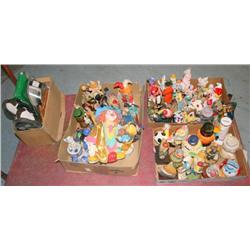 Lot of Clown Collectibles