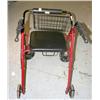 Image 2 : MEDLINE WALKER W/ BASKET & SEAT