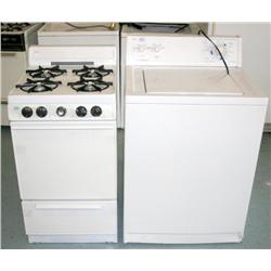 lot of Roper Gas Stove & Electric washer