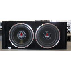 2 15" Digital Audio Subwoofer in Ported Box