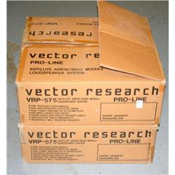 2 VRP- 575 LOUD SPEAKER SUB/SATELLITE (SYSTEM)