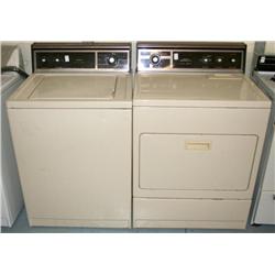 Matching Brown/Black Kenmore Washer & Dryer