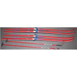 2 Pair of Fisher Step Snow Skis