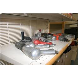 Misc LOT OF 10 AIR TOOLS