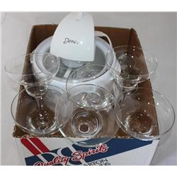 Demi Ice Cream / Frozen Margaritas w/ Glasses