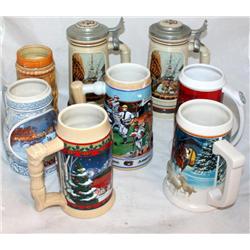 Lot of Beer Steins & Mugs