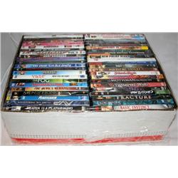 Box of over 40 DVDs