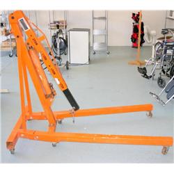 2-Ton Folding Cherry Picker Double Pump
