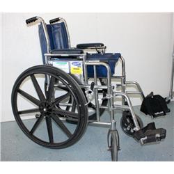 Blue Invacer Wheelchair
