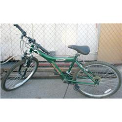 Green Huffy Max Mountain Bike